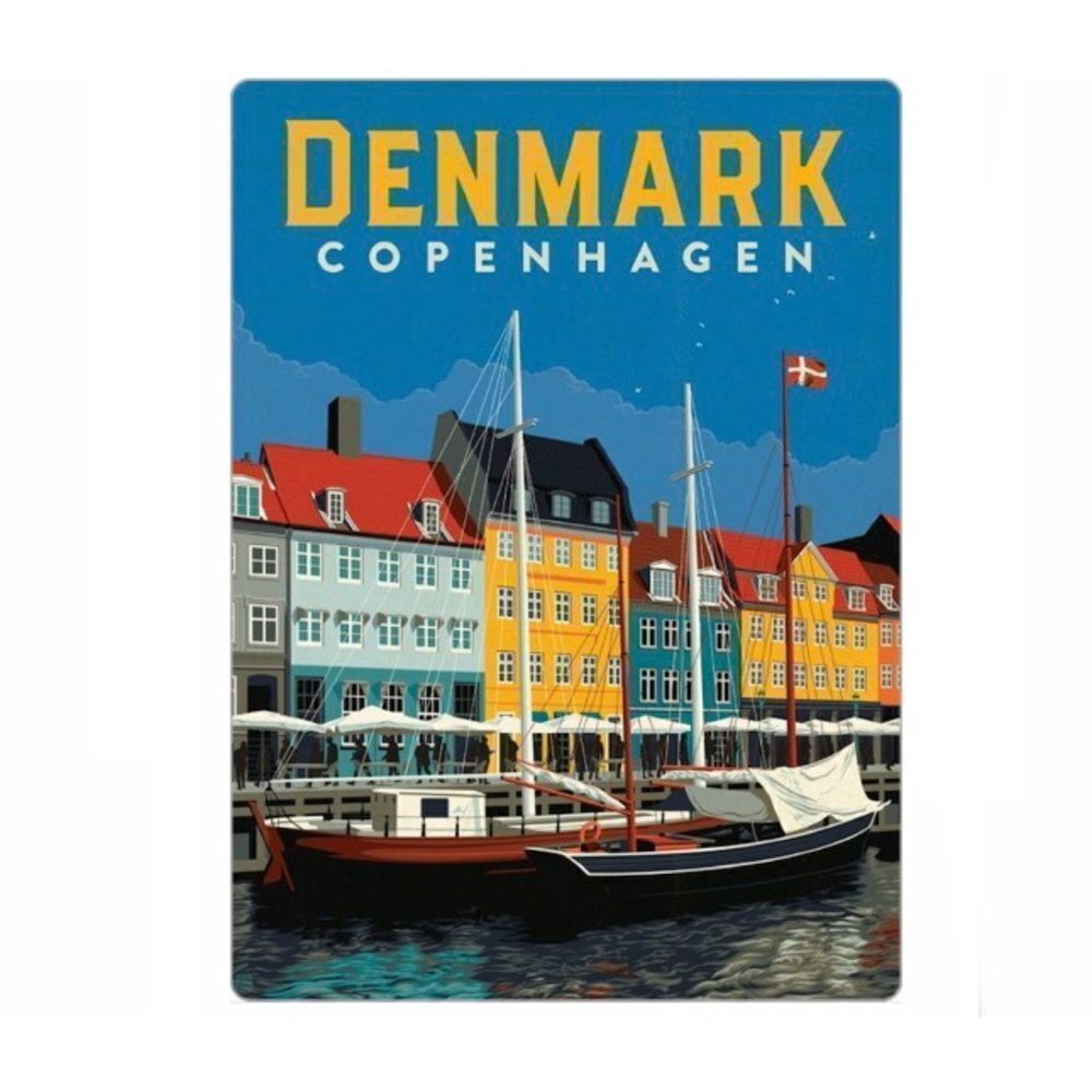 Copenhagen Denmark Souviner Magnet